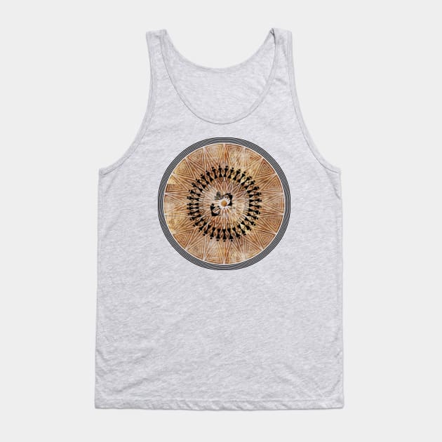 Warli Tribal Art Tank Top by swarna artz